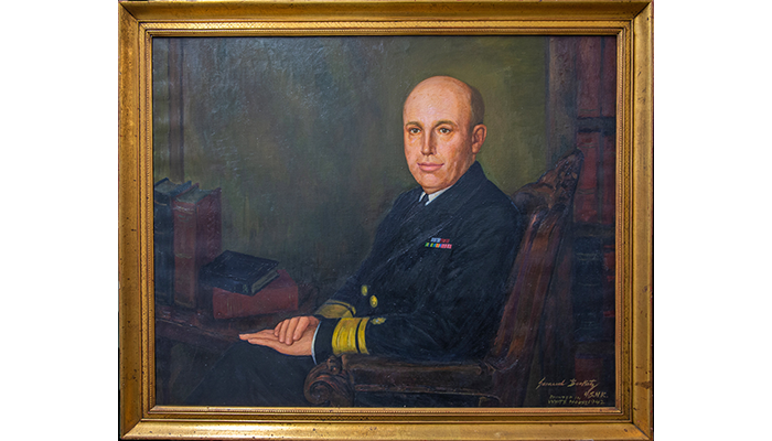 Portrait of U.S. Navy Vice Admiral Ross T. McIntire