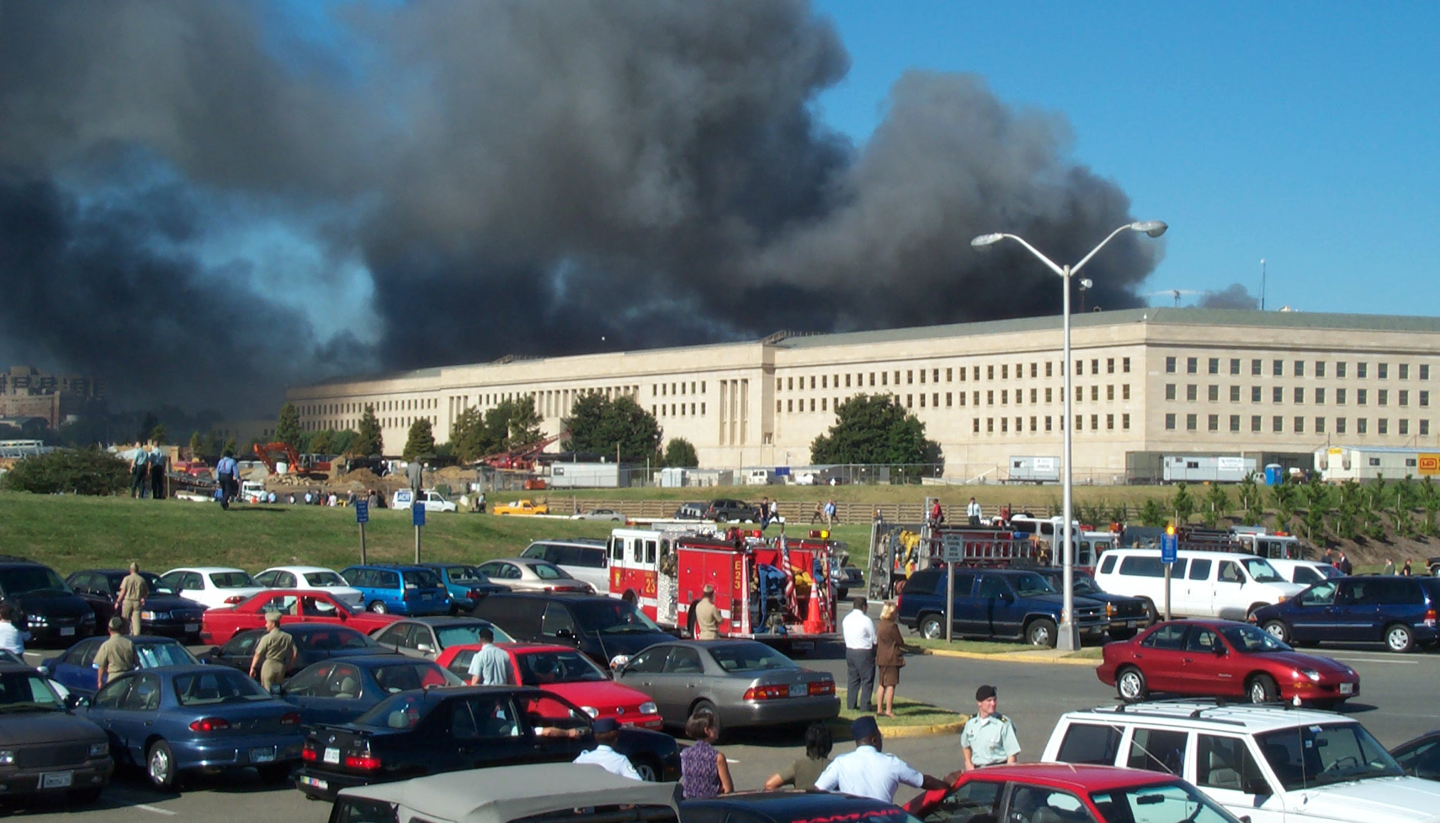 Smoke from the Pentagon