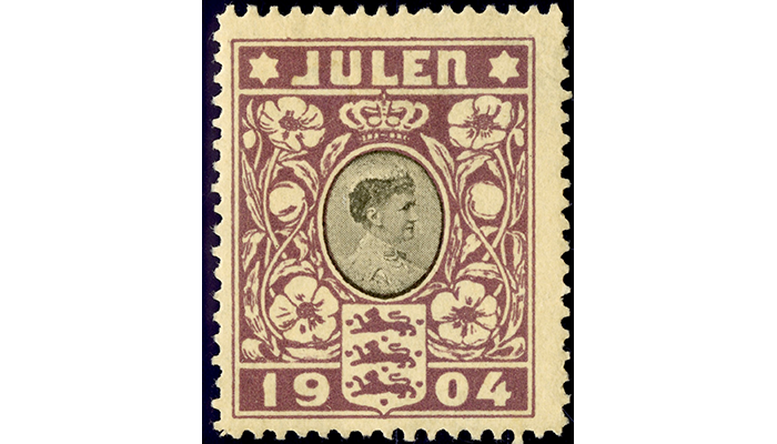 Julen, Danish for Christmas seal