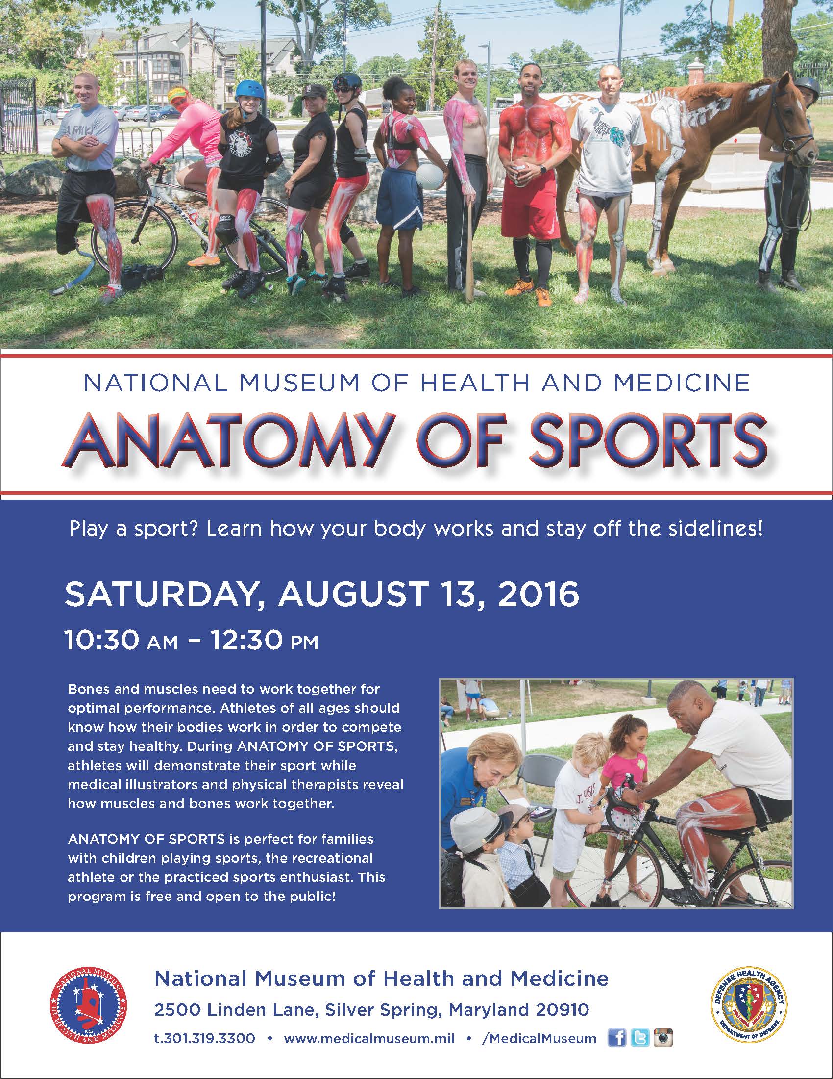 National Museum of Health and Medicine (NMHM): Anatomy of Sports