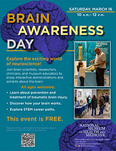 National Museum of Health and Medicine (NMHM): Brain Awareness Day at NMHM:  Brain Awareness Day: March 16, 2023