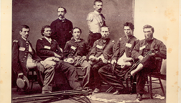 Cival War Group of Officers